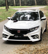 Honda Civic 10th Gen FC1 FC2 FC5 FC6 2016-2021 FC3 FC4 2017-2021 & Civic 10th Gen FK7 2017-2021 with Aftermarket Parts - Front Bumper PP from Yofer USA